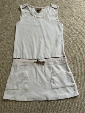 Burberry Girls’ Size 6Y Terry Dress